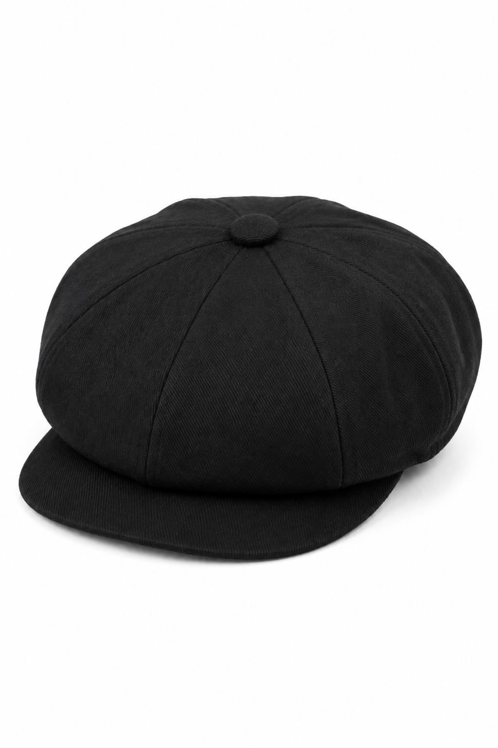 Men's 8 Panel Razor Summer Black Baker Boy Hat Cotton Blinders Newsboy Flat Cap Shelby