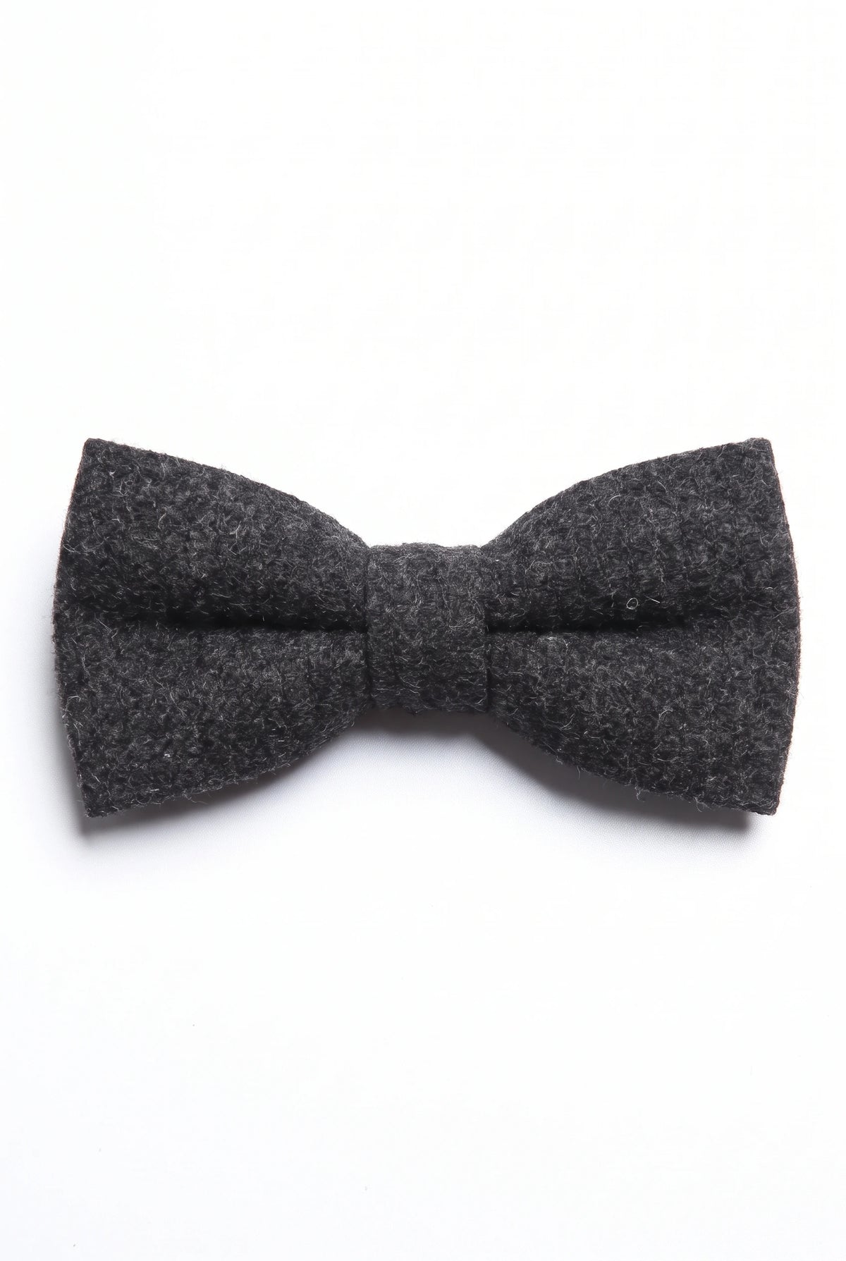 Men’s Black Tweed Bow Tie