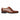 Men's Brown Plain Leather Cap-Toe Derby Shoes