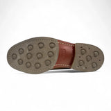 Men's Brown Suede Leather Brogues Shoes