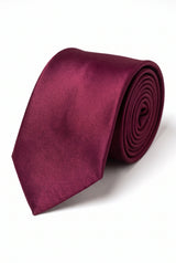 Men’s Burgundy Tie Set
