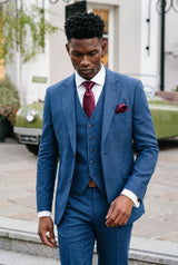 Men’s Burgundy Tie Set
