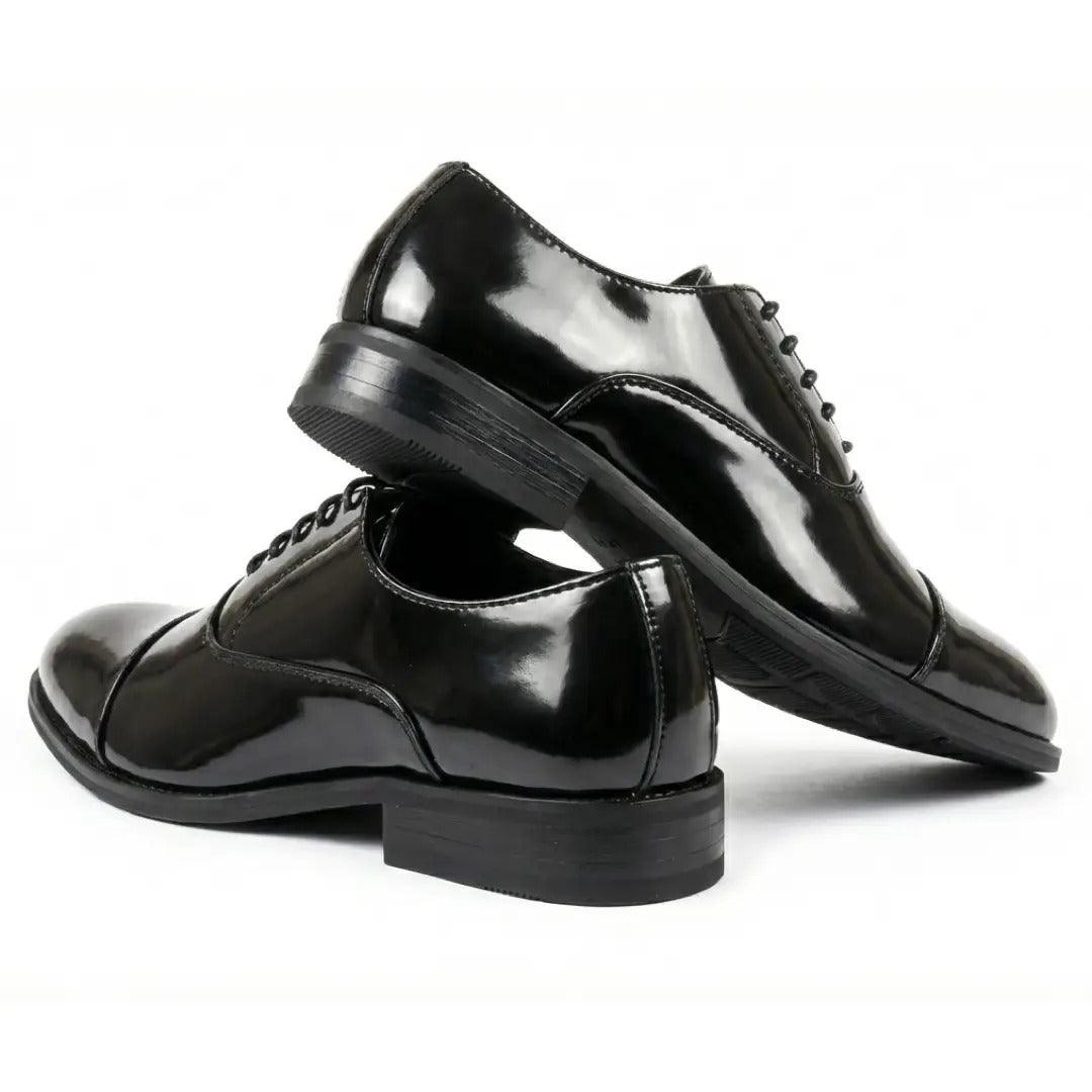 Men's Classic Cap-Toe Oxford Lace-Up Shoes