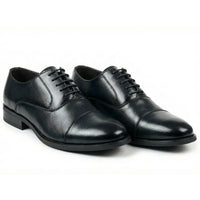 Men's Classic Cap-Toe Oxford Lace-Up Shoes