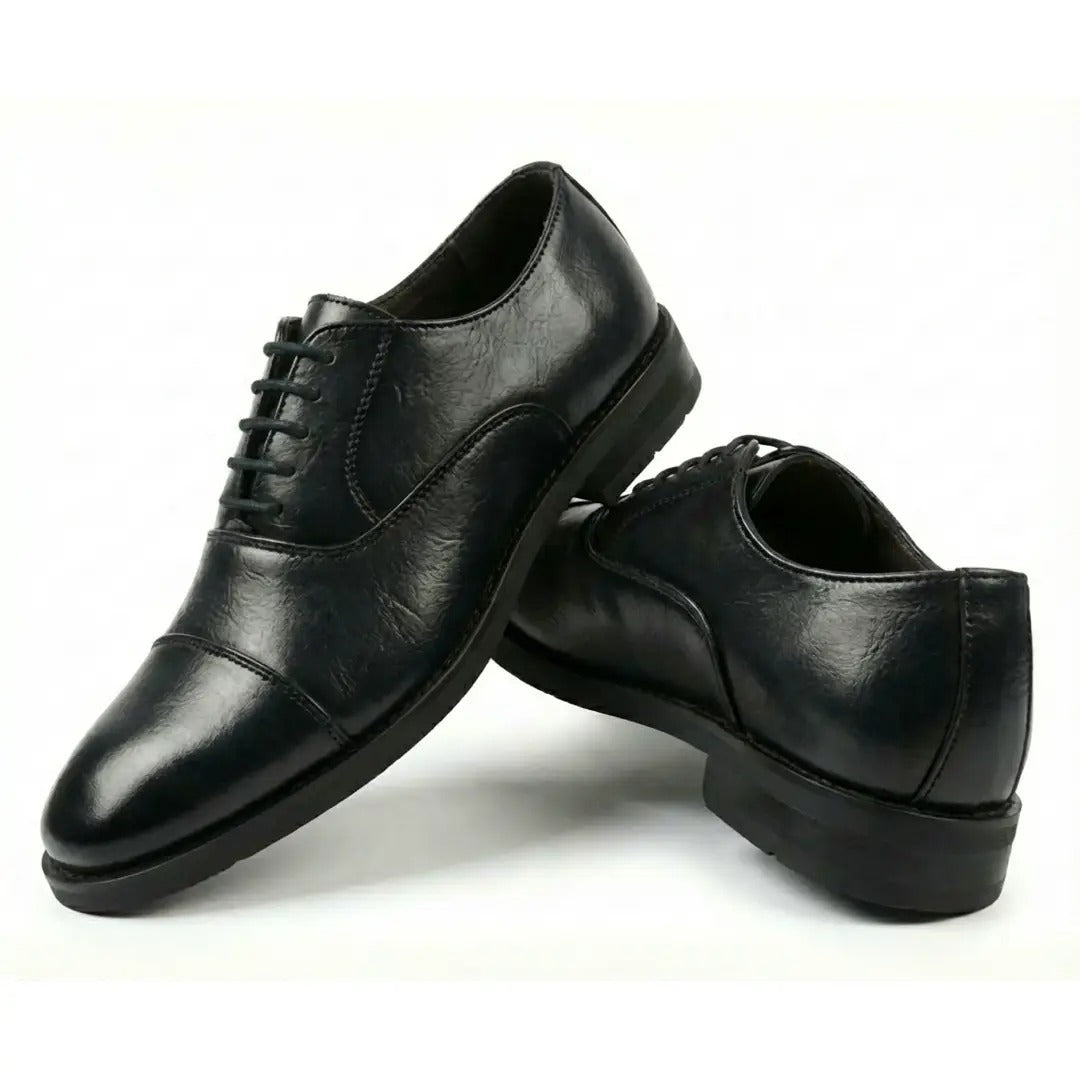 Men's Classic Cap-Toe Oxford Lace-Up Shoes