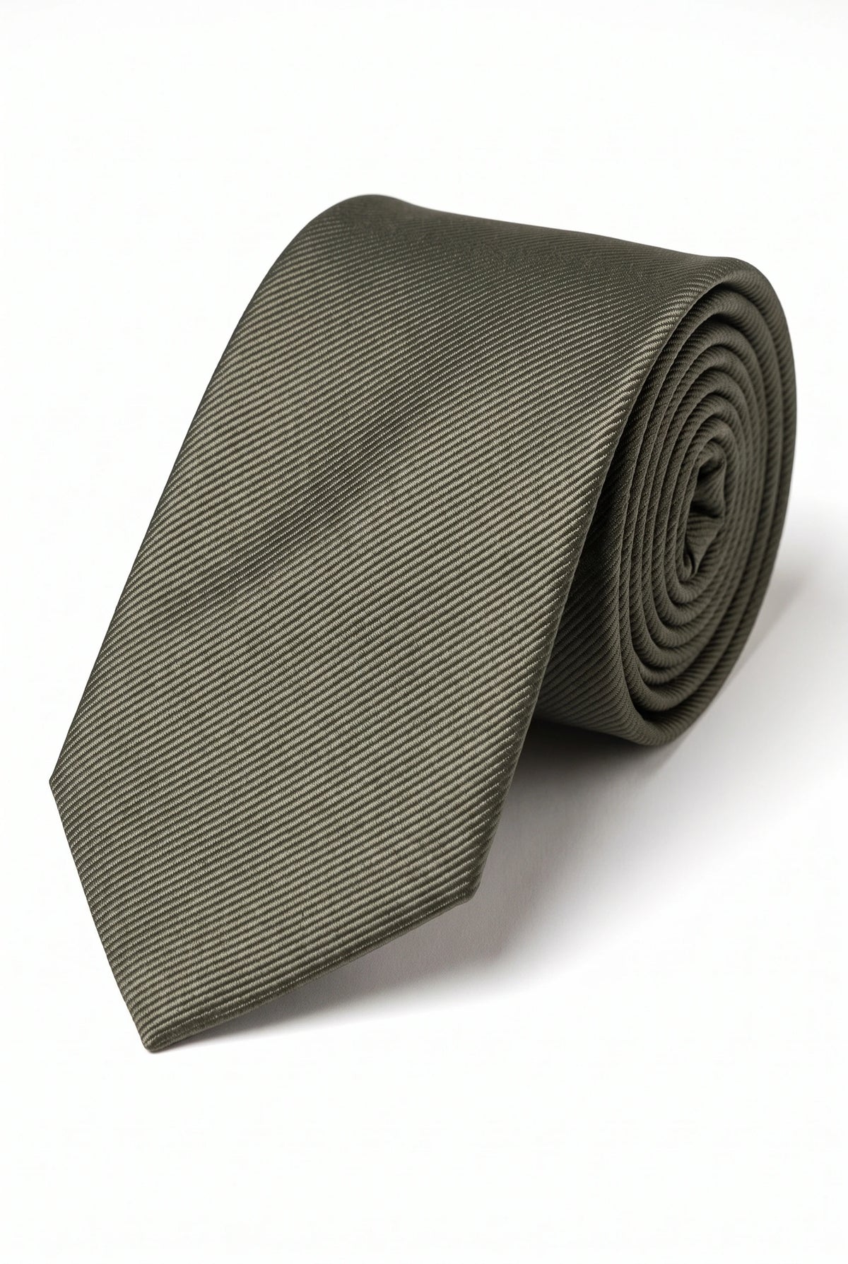 Men’s Dark Green Slim Tie