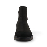 Men's Dark Grey Water-Resistant Chelsea Ankle Boots
