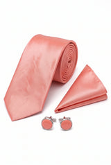 Men’s Dusty Pink Tie Set