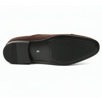 Men's Faux Suede Lace-Up Oxford Shoes