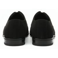 Men's Faux Suede Lace-Up Oxford Shoes