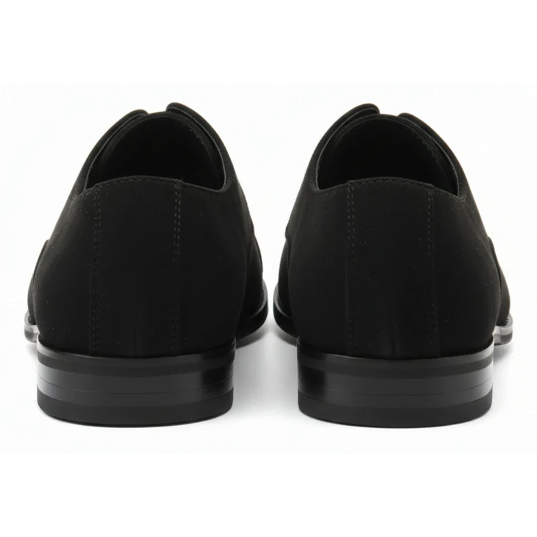 Men's Faux Suede Lace-Up Oxford Shoes