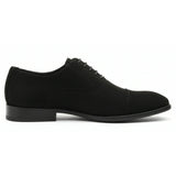 Men's Faux Suede Lace-Up Oxford Shoes