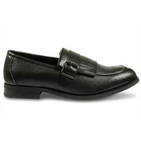 Men's Fringe Monk Strap Slip-On Loafers