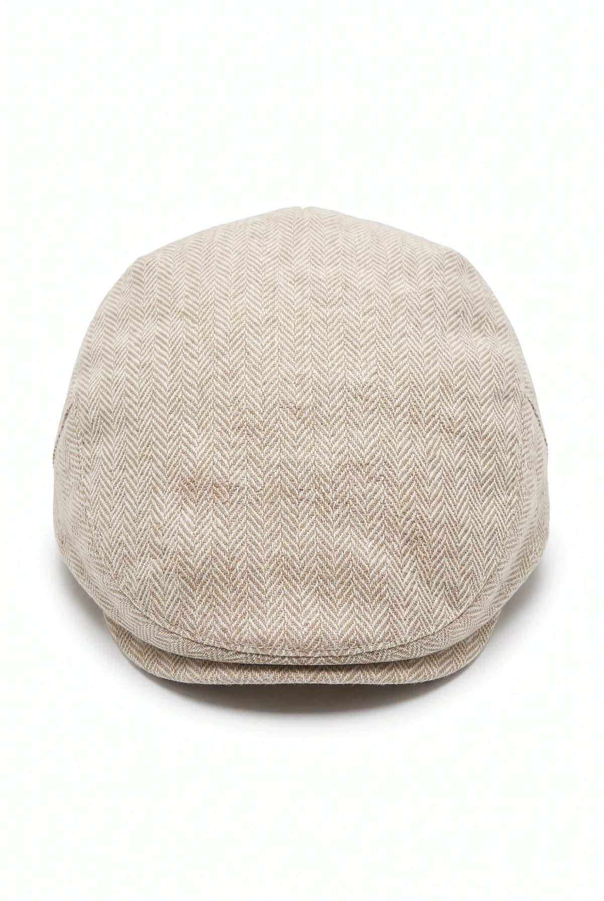 Men’s Beige Classic Flat Cap Hat