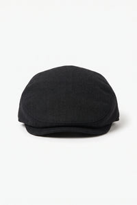 Men’s Black Classic Flat Cap