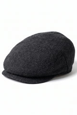Men’s Charcoal Classic Flat Cap Hat