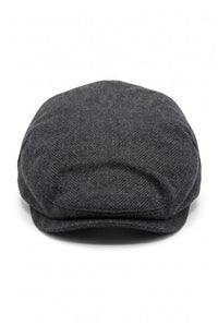 Men’s Charcoal Classic Flat Cap Hat