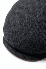 Men’s Charcoal Classic Flat Cap Hat