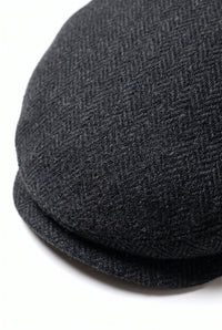 Men’s Charcoal Classic Flat Cap Hat