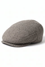 Men’s Khaki Flat Cap