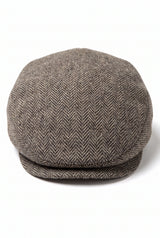 Men’s Khaki Flat Cap