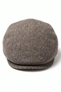 Men’s Khaki Flat Cap