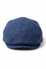 Men’s Navy Classic Flat Cap