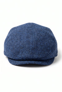 Men’s Navy Classic Flat Cap