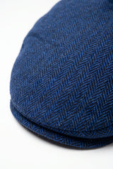 Men’s Navy Classic Flat Cap