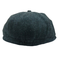 Men's Herringbone Newsboy Classic Flat Cap - Olive