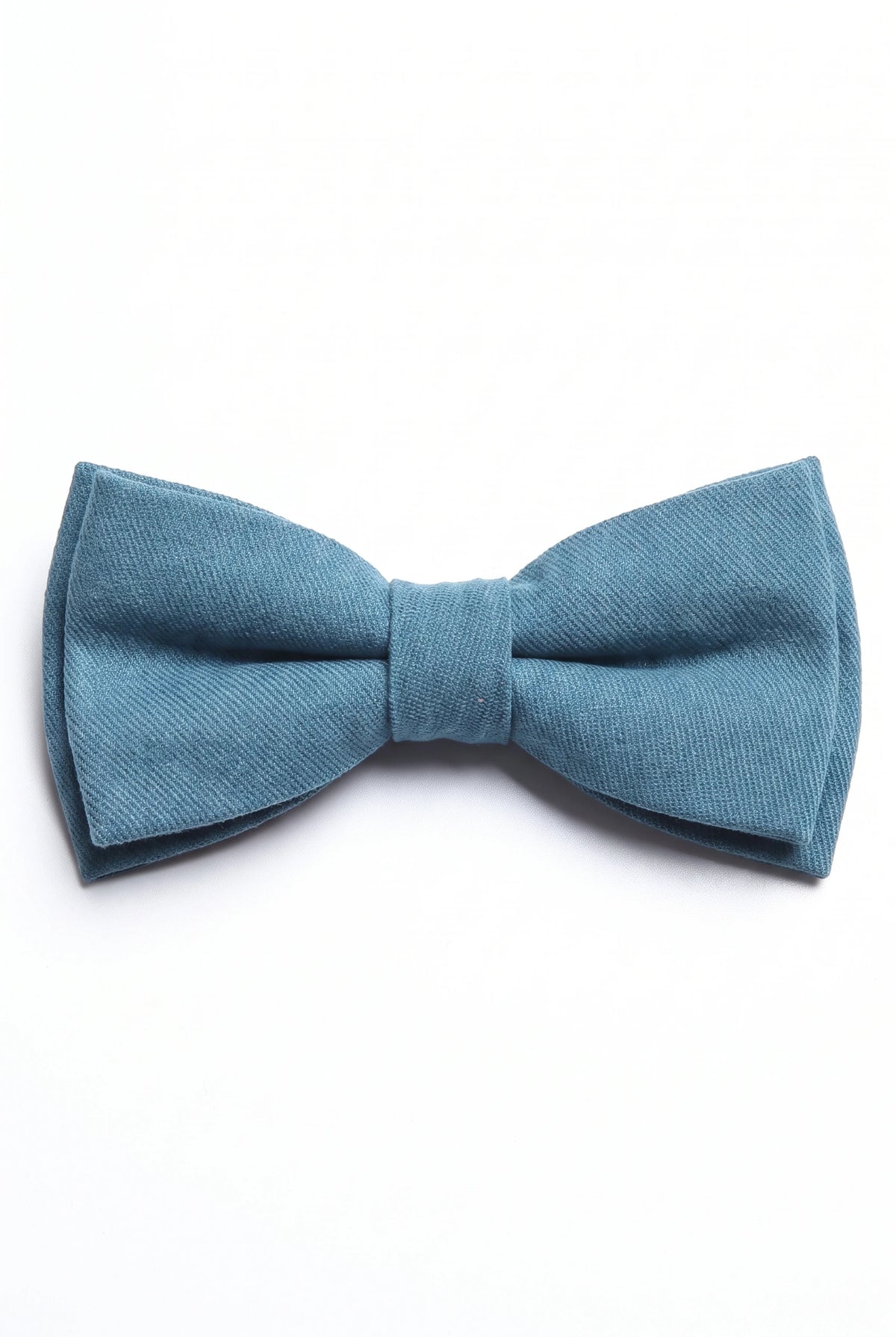 Men’s Light Blue Double Layer Bow Tie