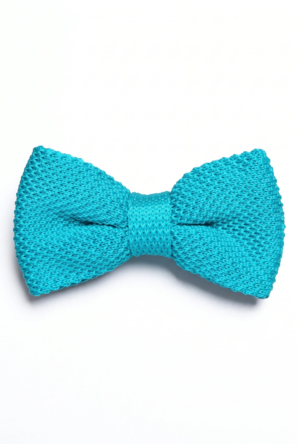 Men’s Light Blue Knitted Bow Tie