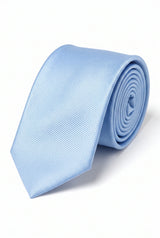 Men’s Light Blue Slim Tie