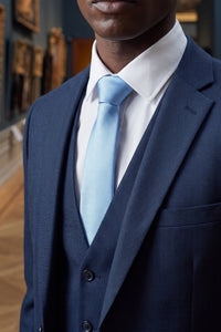 Men’s Light Blue Slim Tie
