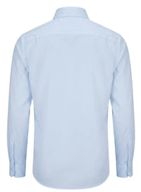 Men's Long Sleeve Button-Down Dress Shirt - Blue