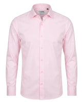 Men's Long Sleeve Button-Down Dress Shirt - Pink