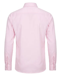 Men's Long Sleeve Button-Down Dress Shirt - Pink