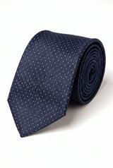 Men’s Navy Checked Tie