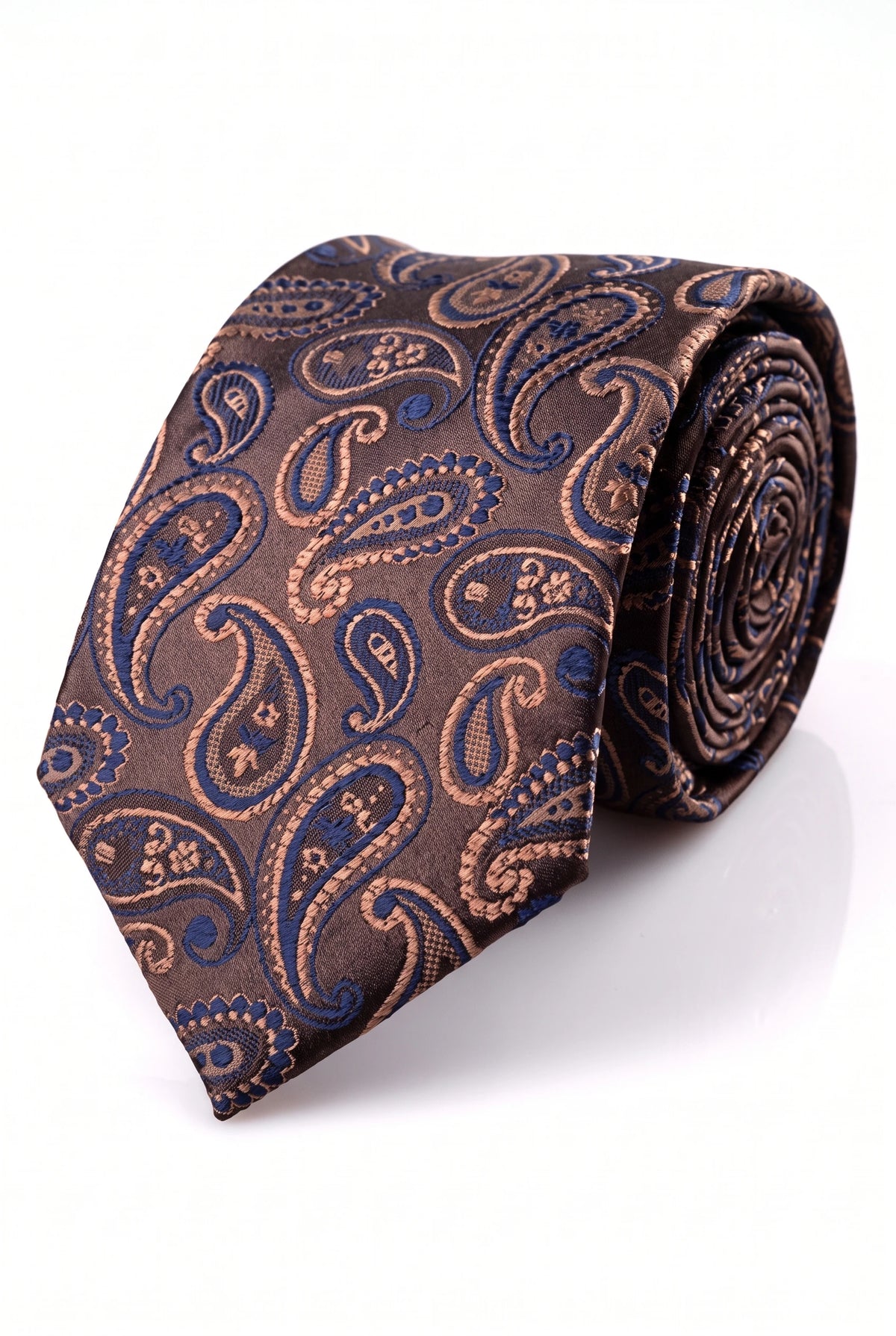 Men’s Navy Paisley Tie