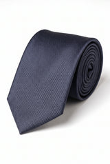 Men’s Navy Slim 6cm Solid Colour Tie