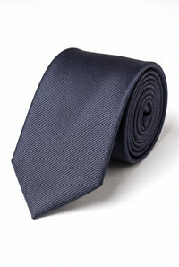 Men’s Navy Slim 6cm Solid Colour Tie