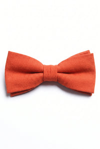 Men’s Orange Double Layer Bow Tie