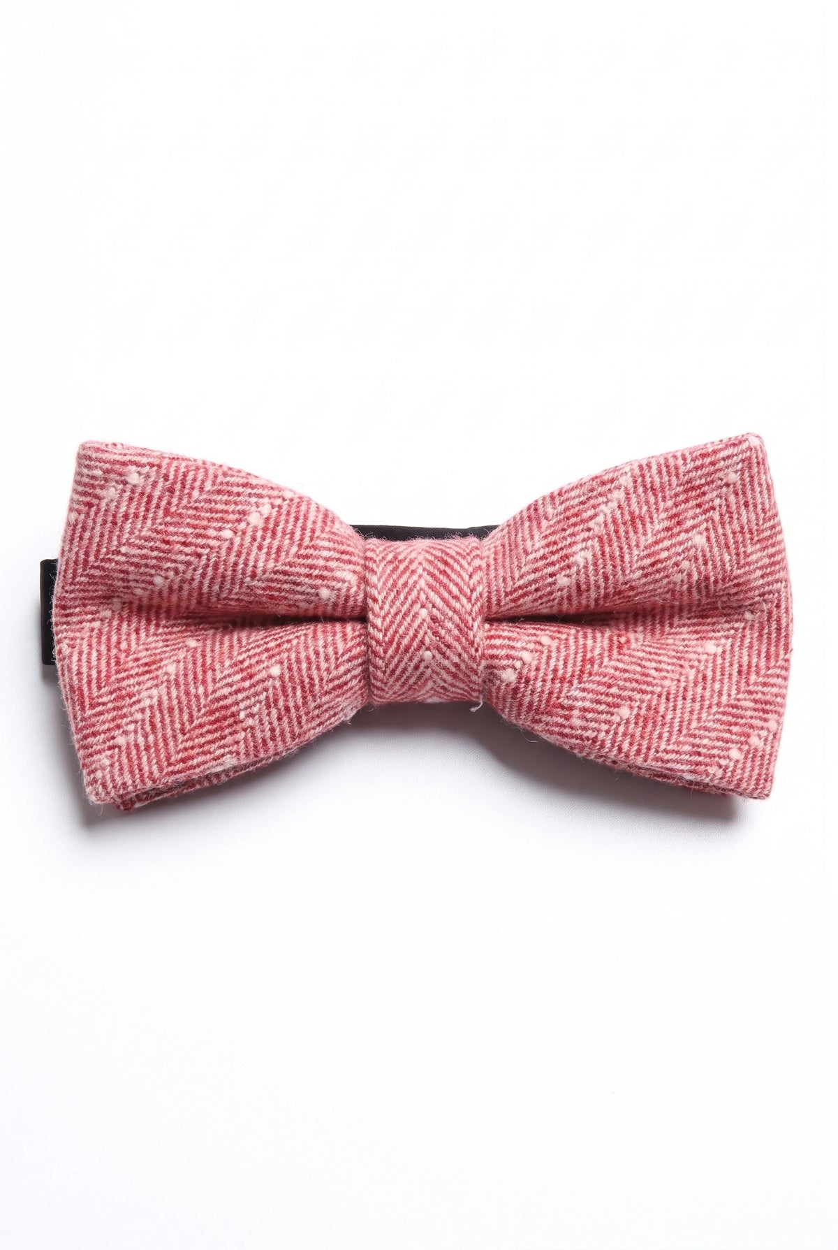 Men’s Pink Tweed Bow Tie