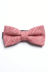 Men’s Pink Tweed Bow Tie