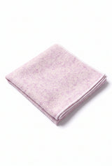 Men’s Pink Tweed Wool Blend Pocket Square