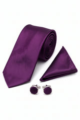 Men’s Purple Tie Set