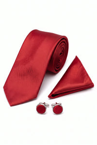 Men’s Red Tie Set