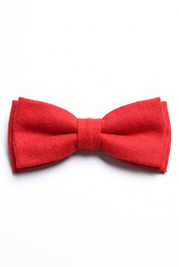 Men’s Red Tweed Bow Tie