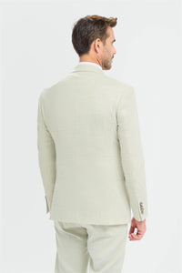 Men's Sage Green Tailored Fit Blazer