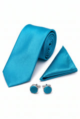 Men’s Turquoise Tie Set